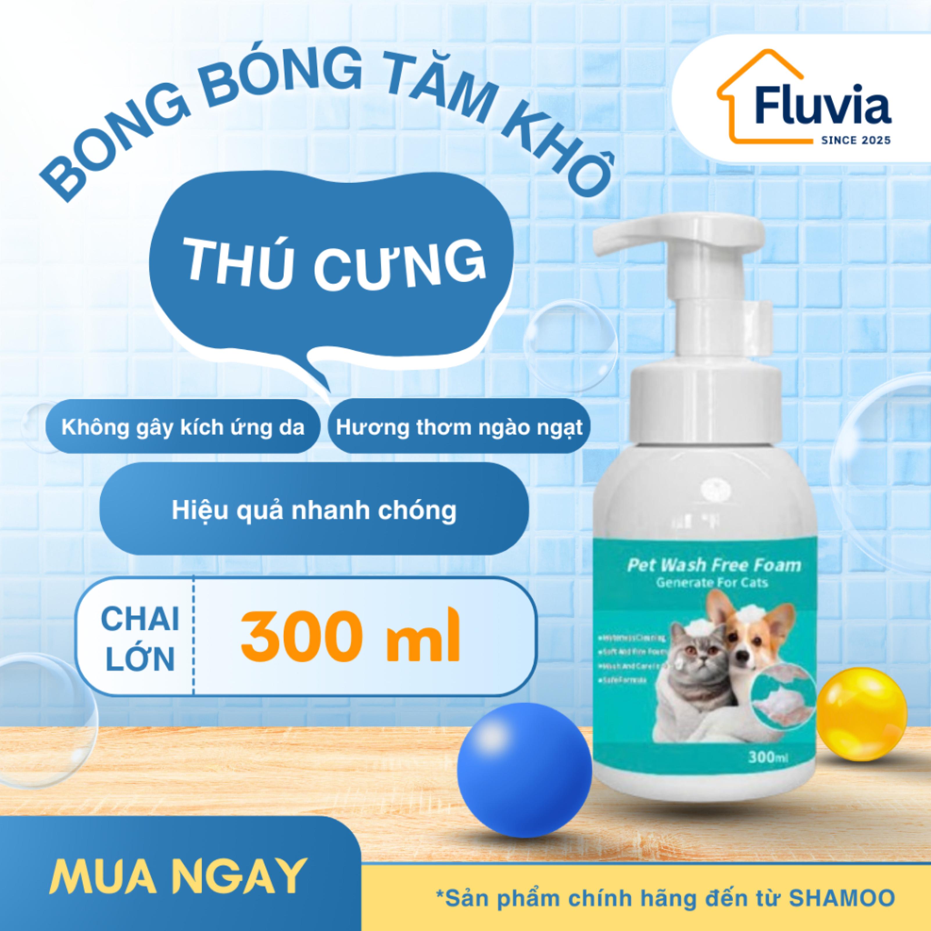 Bong Bóng Tắm Khô thú cưng SHAMOO