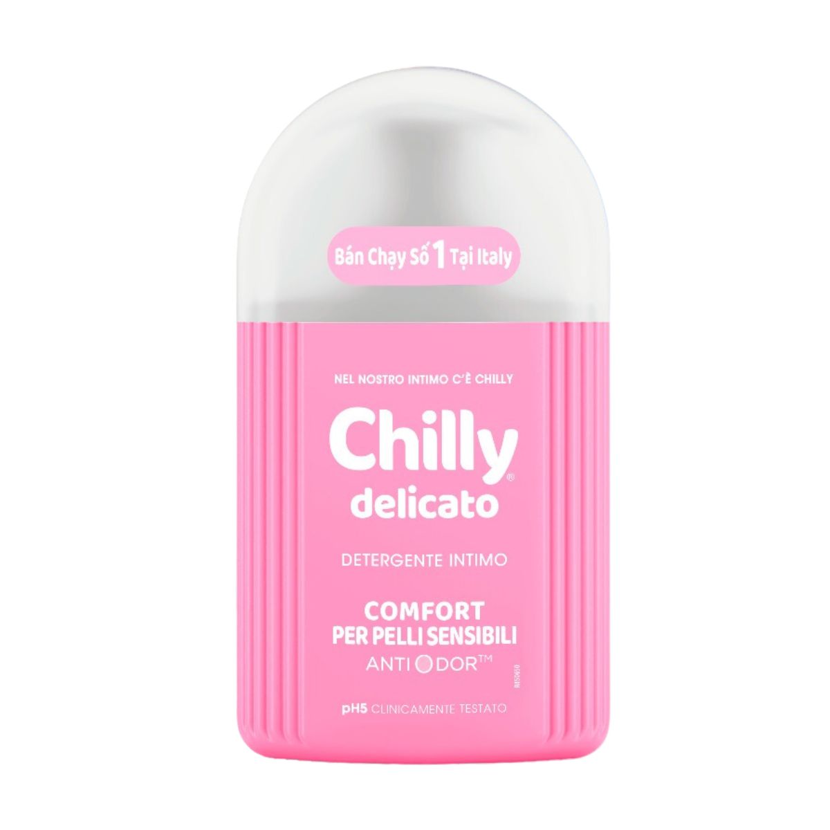 Dung dịch vệ sinh phụ nữ Chilly Delicato - Chai 200ml