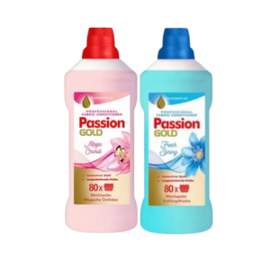 Nước Xả Vải Passion Gold 2  Lít Làm Mềm Vải Chống Nhăn Lưu Giữ Mùi Hương Thơm Lâu Trên Áo Quần 
